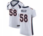 Denver Broncos #58 Von Miller White Vapor Untouchable Elite Player Football Jersey