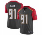 Tampa Bay Buccaneers #91 Beau Allen Limited Gray Inverted Legend Football Jersey