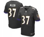 Baltimore Ravens #37 Javorius Allen Elite Black Alternate Football Jersey