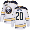 Buffalo Sabres #20 Scott Wilson Authentic White Away NHL Jersey