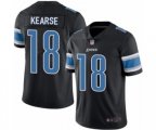 Detroit Lions #18 Jermaine Kearse Limited Black Rush Vapor Untouchable Football Jersey