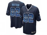 Dallas Cowboys #82 Jason Witten Navy Blue Team Color Stitched NFL Limited Strobe Jersey