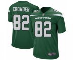 New York Jets #82 Jamison Crowder Game Green Team Color Football Jersey