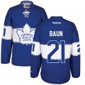 Toronto Maple Leafs #21 Bobby Baun Premier Royal Blue 2017 Centennial Classic NHL Jersey