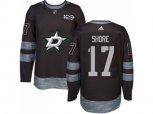 Dallas Stars #17 Devin Shore Black 1917-2017 100th Anniversary Stitched NHL Jersey