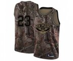 New Orleans Pelicans #23 Anthony Davis Swingman Camo Realtree Collection NBA Jersey