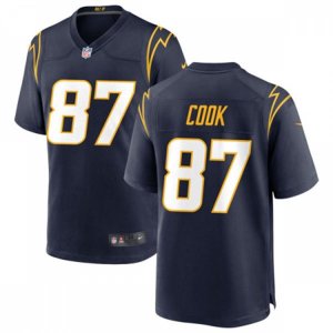 Los Angeles Chargers #87 Jared Cook Nike Navy Alternate Vapor Limited Jersey