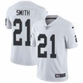 Oakland Raiders #21 Sean Smith White Vapor Untouchable Limited Player NFL Jersey