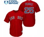 Boston Red Sox #25 Steve Pearce Replica Red Alternate Home Cool Base Baseball Jersey