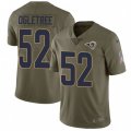 Los Angeles Rams #52 Alec Ogletree Limited Olive 2017 Salute to Service NFL Jersey