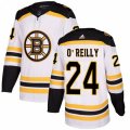 Boston Bruins #24 Terry O'Reilly Authentic White Away NHL Jersey