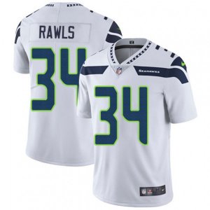 Seattle Seahawks #34 Thomas Rawls White Vapor Untouchable Limited Player NFL Jersey