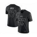 Los Angeles Chargers #97 Joey Bosa Black Reflective Limited Stitched Football Jersey
