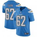 Los Angeles Chargers #62 Max Tuerk Electric Blue Alternate Vapor Untouchable Limited Player NFL Jersey