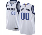 Dallas Mavericks Customized Authentic White Basketball Jersey - Association Edition