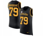Pittsburgh Steelers #79 Javon Hargrave Limited Black Rush Player Name & Number Tank Top Football Jersey