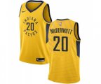Indiana Pacers #20 Doug McDermott Authentic Gold Basketball Jersey Statement Edition