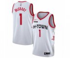 Houston Rockets #1 Tracy McGrady Swingman White Basketball Jersey - 2019-20 City Edition