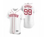 Boston Red Sox Alex Verdugo Nike White Authentic 2020 Alternate Jersey