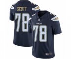 Los Angeles Chargers #78 Trent Scott Navy Blue Team Color Vapor Untouchable Limited Player Football Jersey