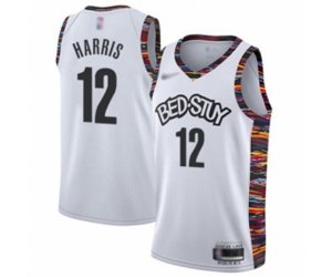 Brooklyn Nets #12 Joe Harris Authentic White Basketball Jersey - 2019 20 City Edition