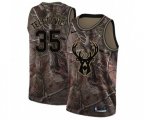 Milwaukee Bucks #35 Mirza Teletovic Swingman Camo Realtree Collection NBA Jersey