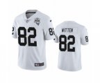 Las Vegas Raiders #82 Jason Witten White 2020 Inaugural Season Vapor Limited Jersey