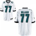 Philadelphia Eagles #77 Andre Dillard Nike White Vapor Limited Jersey