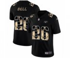 New York Jets #26 Le'Veon Bell Limited Black Statue of Liberty Football Jersey