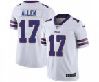Buffalo Bills #17 Josh Allen White Vapor Untouchable Limited Player Football Jersey