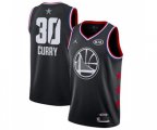 Golden State Warriors #30 Stephen Curry Swingman Black 2019 All-Star Game Basketball Jersey