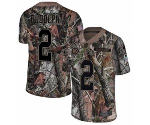 Pittsburgh Steelers #2 Mason Rudolph Camo Rush Realtree Limited NFL Jersey