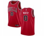 Chicago Bulls #0 Coby White Swingman Red Basketball Jersey - Icon Edition