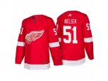 Detroit Red Wings #51 Frans Nielsen Red Home 2017-2018 adidas Hockey Stitched NHL Jersey