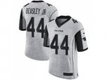 Atlanta Falcons #44 Vic Beasley Jr Gray Stitched NFL Limited Gridiron Gray II Jersey