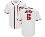 Washington Nationals #6 Anthony Rendon Replica White Home Cool Base Baseball Jersey