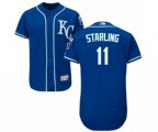 Kansas City Royals Bubba Starling Royal Blue Alternate Flex Base Authentic Collection Baseball Player Jersey