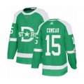 Dallas Stars #15 Blake Comeau Authentic Green 2020 Winter Classic Hockey Jersey