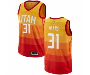 Utah Jazz #31 Georges Niang Swingman Orange Basketball Jersey - City Edition
