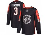 Dallas Stars #3 John Klingberg Black 2018 All-Star Central Division Authentic Stitched NHL Jersey