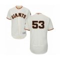 San Francisco Giants #53 Austin Slater Cream Home Flex Base Authentic Collection Baseball Player Jersey