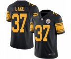 Pittsburgh Steelers #37 Carnell Lake Limited Black Rush Vapor Untouchable Football Jersey