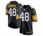 Pittsburgh Steelers #48 Bud Dupree Game Black Alternate Football Jersey