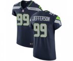 Seattle Seahawks #99 Quinton Jefferson Navy Blue Team Color Vapor Untouchable Elite Player Football Jersey