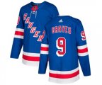 Adidas New York Rangers #9 Adam Graves Premier Royal Blue Home NHL Jersey