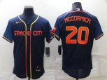 Houston Astros #20 Chas McCormick 2022 Navy Blue City Connect Flex Base Stitched Baseball Jersey