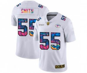 Green Bay Packers #55 Za\'Darius Smith White Multi-Color 2020 Football Crucial Catch Limited Football Jersey