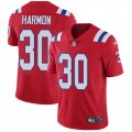New England Patriots #30 Duron Harmon Red Alternate Vapor Untouchable Limited Player NFL Jersey