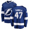 Tampa Bay Lightning #47 Jonne Tammela Fanatics Branded Royal Blue Home Breakaway NHL Jersey