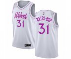Minnesota Timberwolves #31 Keita Bates-Diop White Swingman Jersey - Earned Edition